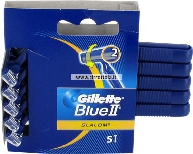 RASOIO GILLETTE BLU'II SLALx5